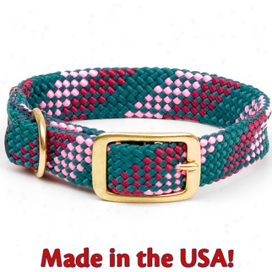 Mendota Double Braided Collar 1 Inch X 18 Inches Parfait