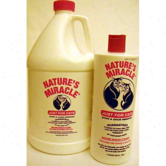 Natures Miracle Just For Cats Stain And Odor Remover 32oz