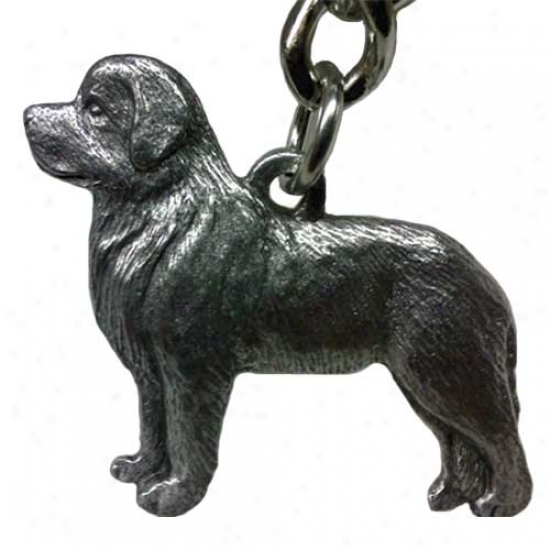 Newfoundland George Harris Pswter Keychain