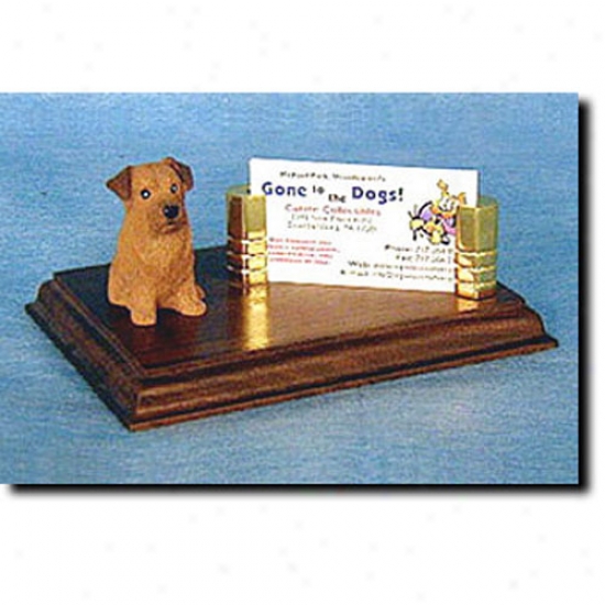Norfolk Terrier Business Card Holder