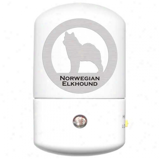 Norwegian Elkhound Led Night Light