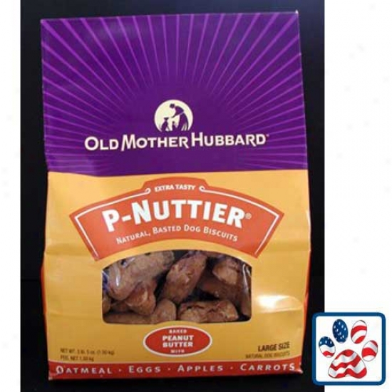 Old Mother Hu6bard Classic P-njttier Oven Baked Dog Biscuits Small 20oz