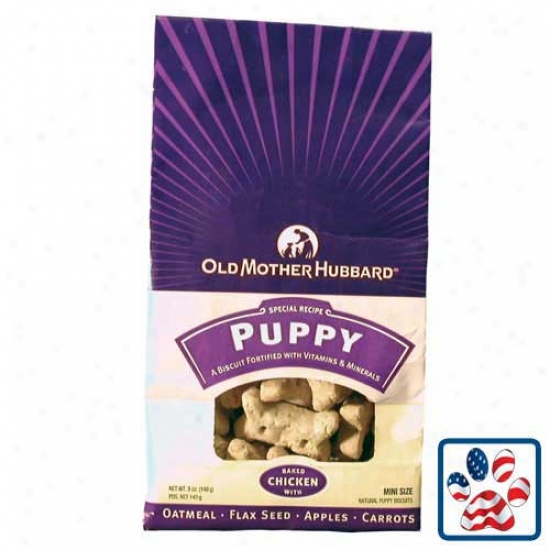 Old Mother Hubbard Classic Puppy Oven Bak3d Dog Biscuits Mini 5oz