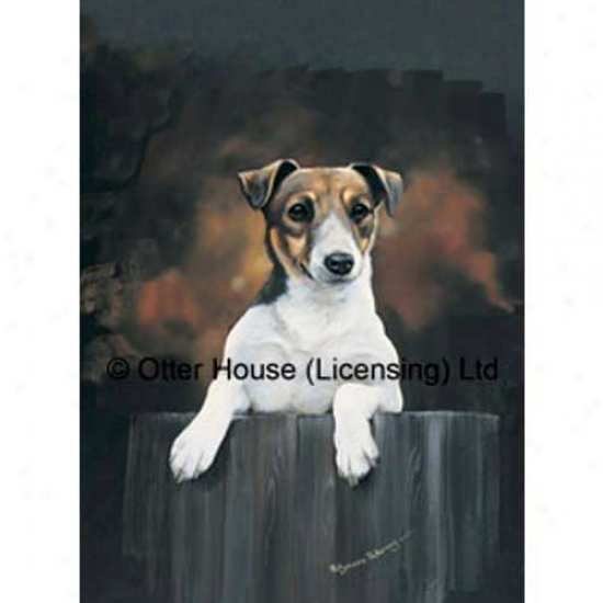 Parson Russell Terrier Flag
