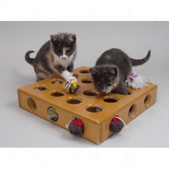Peek-a-prize Toy Box For Cats