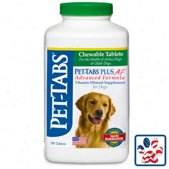 Pet Tabs Af - Advanced Formula - One Hundred And Eighty Count