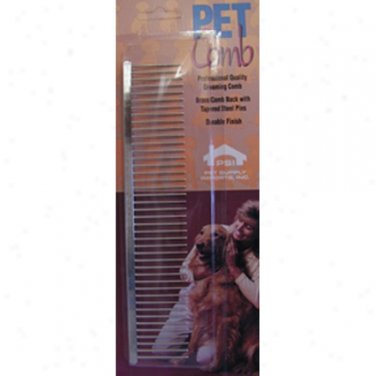 Psi Coarse Thin Back English Comb 7inch 3347c