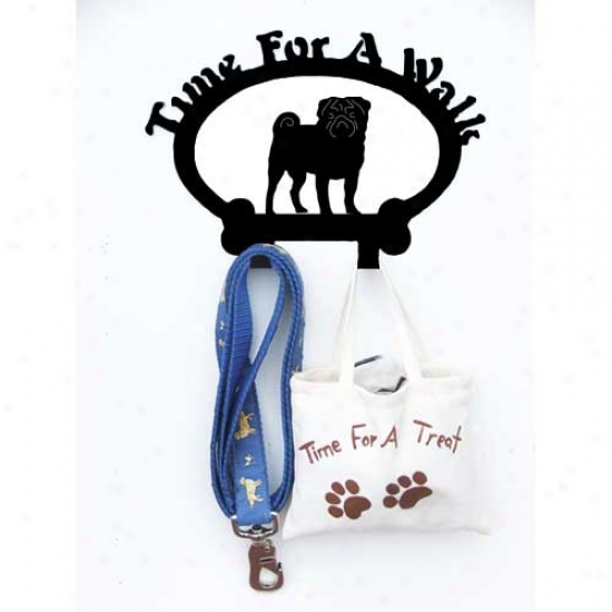 Pug Leash Holder
