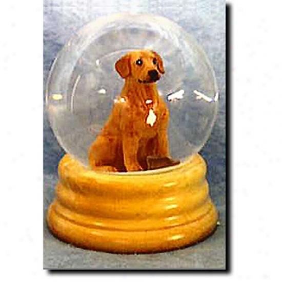 Rhodesian Rodgeback Musical Snow Sphere