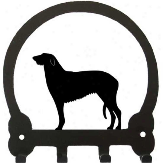 Scottish Deerhound Key Rack By Sweeney Ridge