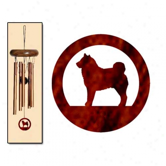 Shiba Inu Wind Chimes X-small Brnoze
