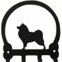 American Eskimo Dog Key Rack By Sweeney Ridge