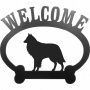 Belgian Sjeepdog Welcome Sign By Sweeney Ridge