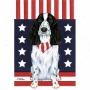 Cocker Spaniel (american) Patriotic Breed Garden Flag