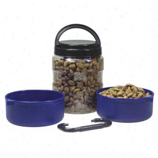 Travel-tainer Pet Feeding System 3quart