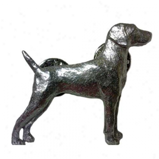 Weimaraner Pewter Pin