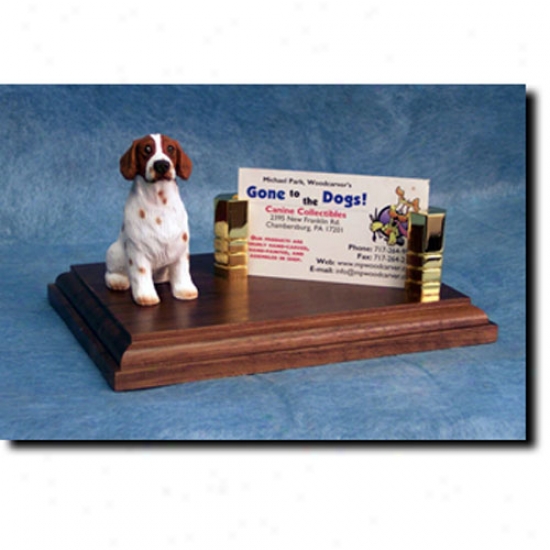 Welsh Sprinter Spaniel Business Card Holder