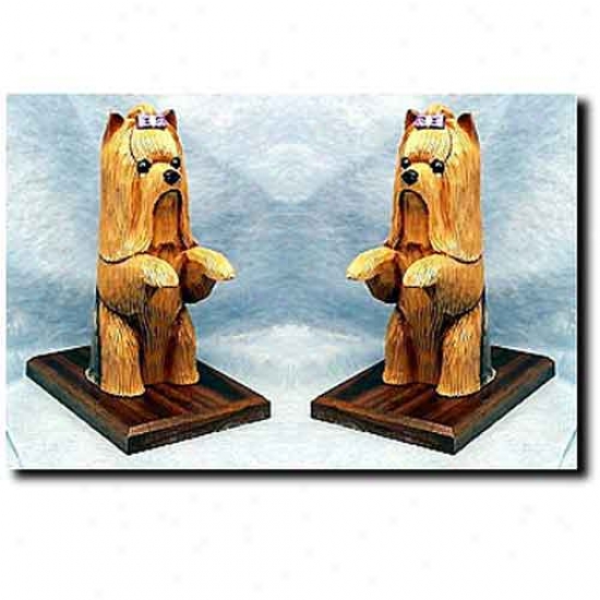 Yorkshire Terrier Bookends